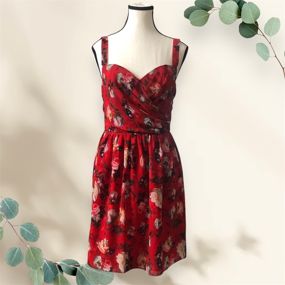 ♥️🌹THE KOOPLES Dress Red🌹♥️ - Picture 2 of 15